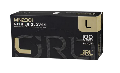 JRL Black Nitrile Gloves