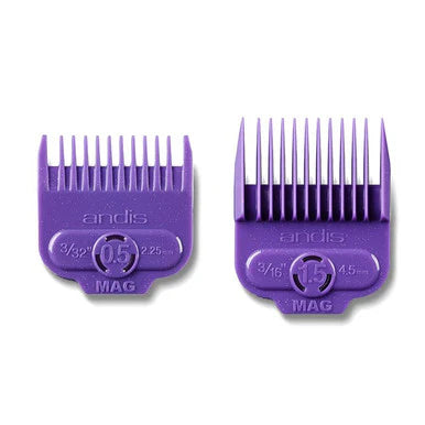 Andis Single Magnet Universal Attachment Set 2pc - #0.5 & #1.5
