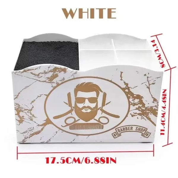 H2B Scissors and Barber Tools Holder - White