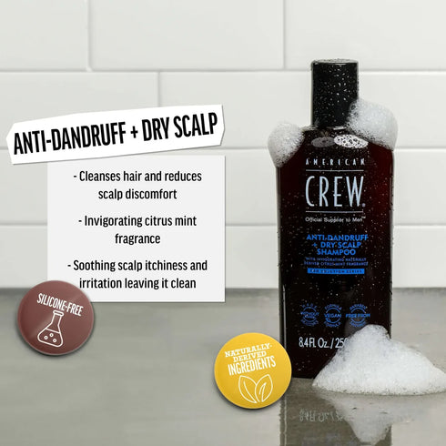 American Crew Anti-Dandruff + Dry Scalp Shampoo