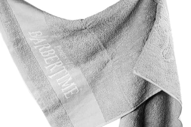 BarberTime Grey Barber Towel