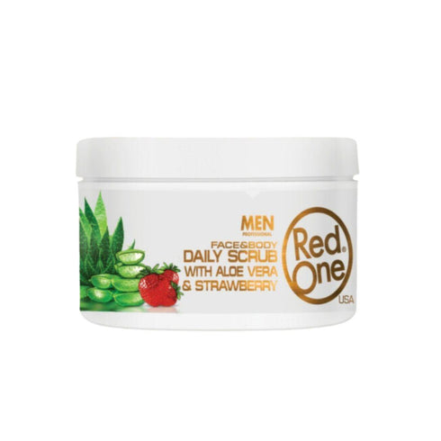 RedOne Face & Body Daily Scrub Aloe Vera & Strawberry 450ml