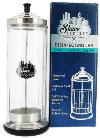 The Shave Factory Professional-Grade Disinfecting Jar 37oz