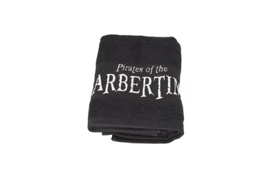 BarberTime Black Barber Towel