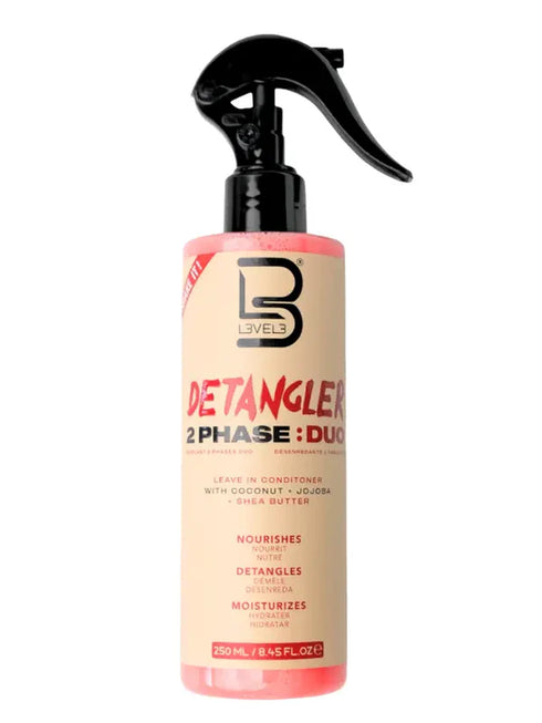 L3VEL3 Red Line 2 Phase Detangler Duo Leave-in Conditioner - 250ml