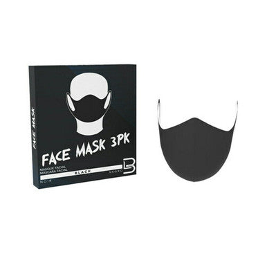 L3VEL 3 Face Mask - 3 Pack - Black