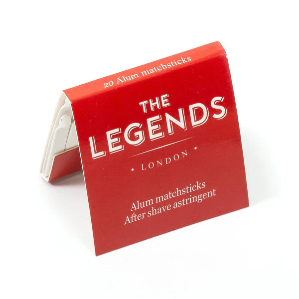 The legends London Alum Matchsticks After Shave Astringent Styptic