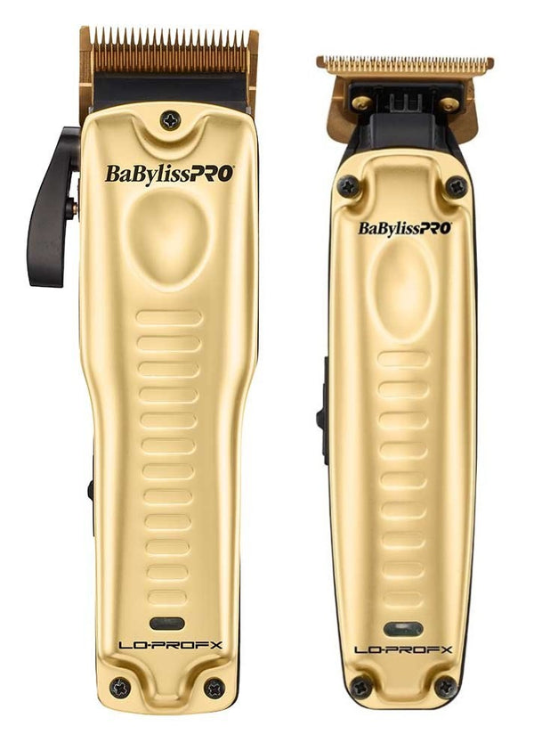 BaBylissPRO GOLD LoPROFX Clipper & Trimmer DUO SET