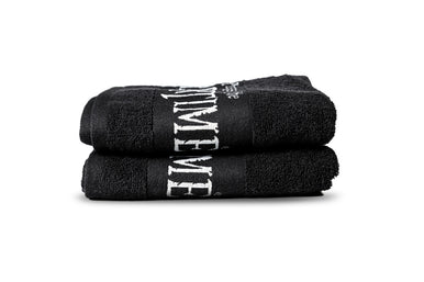 BarberTime Black Barber Towel