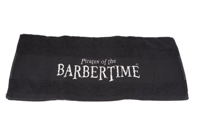 BarberTime Black Barber Towel