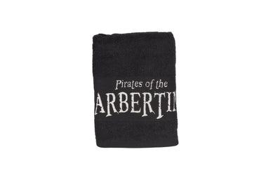 BarberTime Black Barber Towel