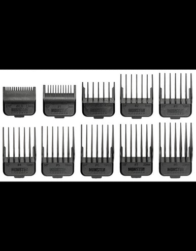 Monster Premium Double Magnetic Guards - Black