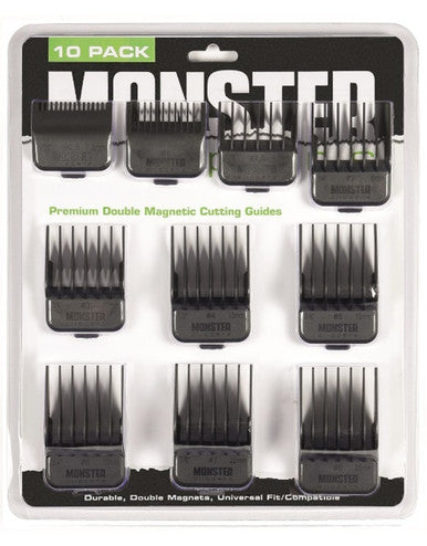 Monster Premium Double Magnetic Guards - Black