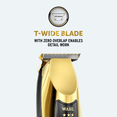 Wahl Professional 5 Star Cordless Gold Detailer Trimmer